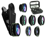 Fisheye Wide-angle Macro Telephoto Polarized 7pcs Mobile Phone Lens