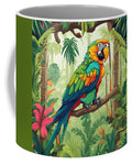 AI art jungle 1 - Mug