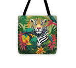 AI art jungle 2 - Tote Bag