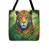 AI art jungle 8 - Tote Bag