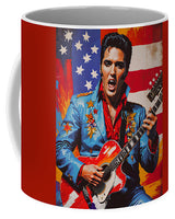 AI Art Pop Art Superstars Elvis Presley 4 - Mug