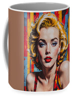 AI Art Pop Art Superstars Marilyn Monroe 1 - Mug