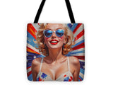 AI Art Pop Art Superstars Marilyn Monroe 4 - Tote Bag