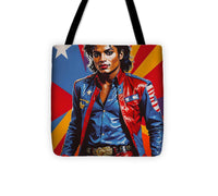 AI Art Pop Art Superstars Michael Jackson 2 - Tote Bag