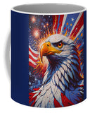 AI Art Pop Art USA Flag 3 - Mug