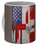 AI Art Pop Art USA Flag 4 1 - Mug