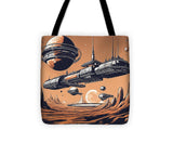 AI art space adventure 2 - Tote Bag