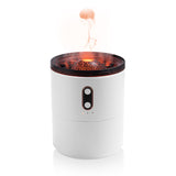 Difusor d'oli essencial d'aroma de flama volcànica Humidificador d'aire de meduses USB portàtil Llum nocturna Humidificador de fragància