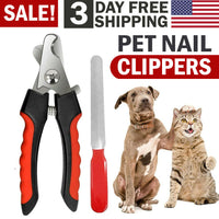 Dog Nail Clippers Nail Trimmer Mei Safety Guard Razor Pet Grooming