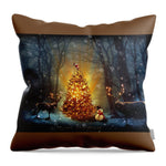 Christmas Manipulation Christmas Tree - Throw Pillow