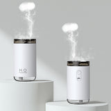 Nou anell de fum creatiu Humidificador de meduses Difusor de cotxe USB Llum nocturna càlida per a casa o cotxe