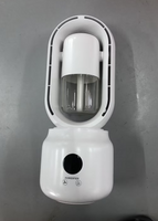 Ventilador elèctric de boira d'esprai refrigerat per aigua d'estiu, humidificador d'aire sense fil portàtil recarregable USB, ventilador de taula sense fulles