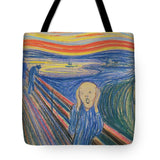 Edvard Munch 1895 The Scream - Tote Bag