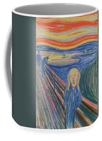 Edvard Munch 1895 The Scream - Mug