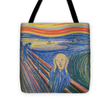 Edvard Munch 1895 The Scream - Tote Bag