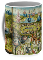 Hieronymus Bosch 1500  The Garden of Earthly Delights 3 panel in 1 - Mug