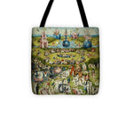 Hieronymus Bosch 1500  The Garden of Earthly Delights 3 panel in 1 - Tote Bag