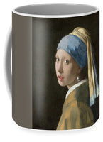 Johannes vermeer 1665 Girl with a Pearl Earring - Mug