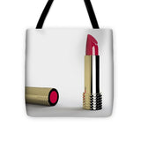 Lipstick Make-Up Makeup Make Up Color Female - Tote Bag