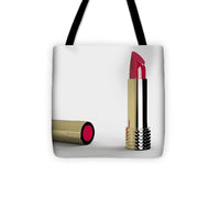 Lipstick Make-Up Makeup Make Up Color Female - Tote Bag