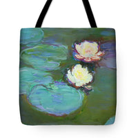 Nympheas 1897 Claude Monet - Tote Bag