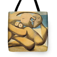 Pablo Picasso 1881 1973  Figures by the Sea The Kiss 1931 - Tote Bag