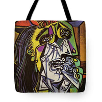 Pablo Picasso 1881 1973  Weeping Woman 1937 - Tote Bag