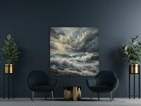 AI art new impressionism crashing waves 2