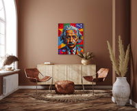 AI Art Pop Art Superstars Albert Einstein 1