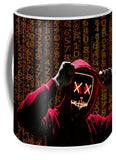 Red Matrix Matrix Matrix Code Red Hoodie Mask - Mug