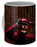 Red Matrix Matrix Matrix Code Red Hoodie Mask - Mug