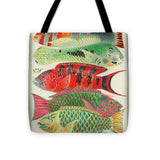 The Great Barrier Reef of Australia Chromo XV 1893 William Saville-Kent - Tote Bag