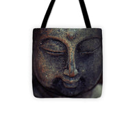 Zen Buddha Peace Meditation Statue Sculpture - Tote Bag