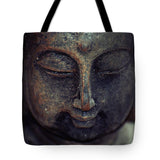 Zen Buddha Peace Meditation Statue Sculpture - Tote Bag