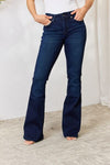 Kancan Full Size Mid Surge Flare Jeans
