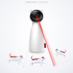 Creative Cat Pet LED Laser Funny Toy Έξυπνο αυτόματο παιχνίδι άσκησης για γάτες Διασκεδαστικό παιχνίδι