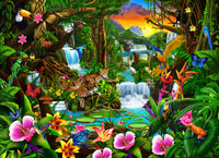 Frumusețea pădurii tropicale din lumea magică
