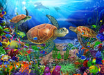 Magiczne żółwie świata Cuda oceanu