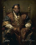 Reneszánsz stílusú rapper portré Busta Rhymes
