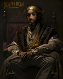 Portret i reperit të stilit të Rilindjes Snoop Dogg