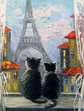 Frumos tablou decorativ parizieni