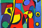 Abstraktní apollo 3 inspirované uměním AI Alexej von jawlensky