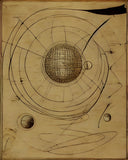 AI art Leonardo da Vinci inspired solar system