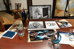 AI art preston dickinson inspired artist table still life 2