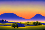 AI art famous painter inspired arizona landscape