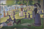 Georges Seurat 1884 Egy vasárnap a La Grande Jatte-n