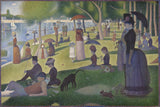 Georges Seurat 1884 Un domingo en La Grande Jatte