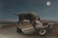 هنری روسو 1897 کولی خوابیده