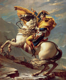Jacques Louis David 1800 Napoleone attraversa le Alpi