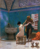 Jean Leon Gerome 1885 The Moorish Bath